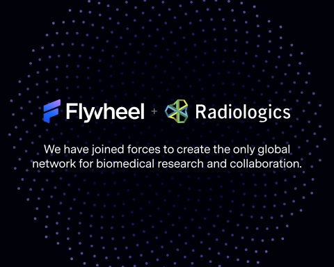 Flywheel is the revolutionary research data management platform powering healthcare innovation by accelerating collaboration, enabling machine learning, and streamlining the massive task of data aggregation, curation and management. (Graphic: Flywheel)