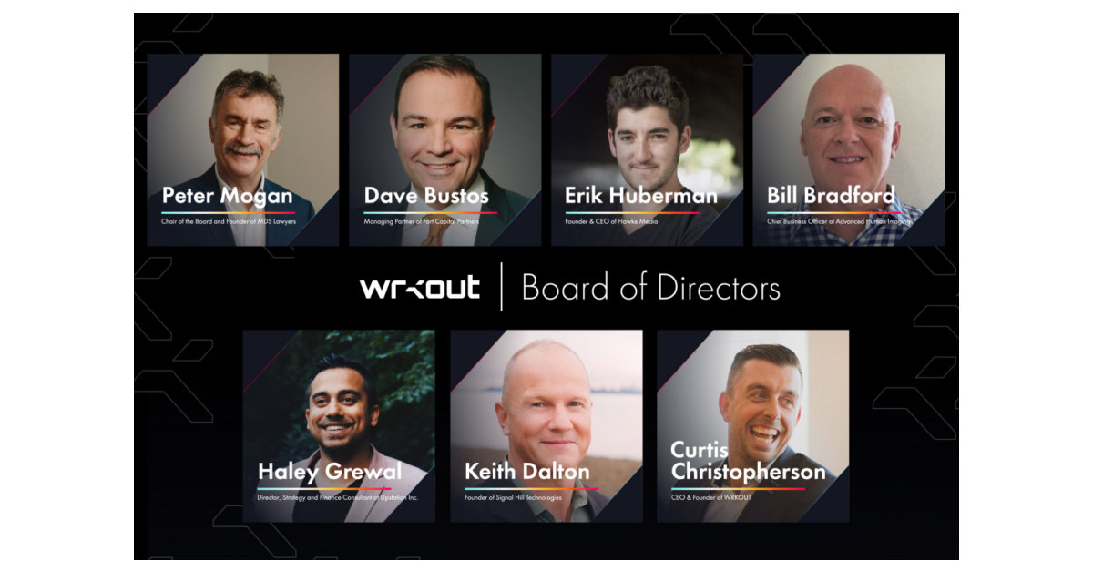 Connected Fitness Platform WRKOUT Announces its Board of ...