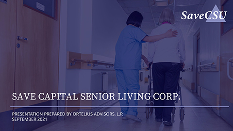 Presentation: Save Capital Senior Living Corp.