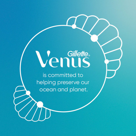 Gillette Venus is committed to helping preserve our ocean and planet. (Graphic: Business Wire)