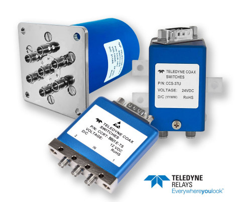 Teledyne Relays New Family of High Frequency Coax Switches (Photo: Business Wire)