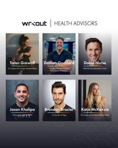 WRKOUT's Health Advisory Board Members (Photo: Business Wire)