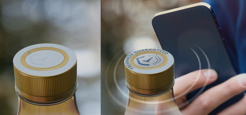 original Application example of Ynvisible display module with integrated PragmatIC flexible integrated circuit (Photo: Business Wire)