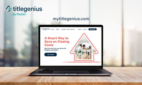 At www.mytitlegenius.com, homebuyers can access the blockchain-enabled online portal that empowers them to shop for and save on title and closing services directly. (Photo: Business Wire)