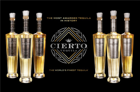 Cierto Tequila Honored With an Incredible Fourteen Awards at the 2021 New York World Wine & Spirits Competition (Photo: Business Wire)