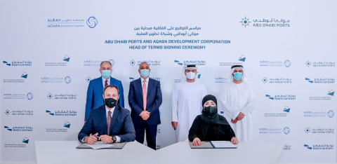 AD Ports Group and Aqaba Development Corporation Head of Terms Signing Ceremony (Photo: AETOSWire)