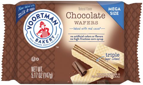 Voortman Chocolate Mega Wafers (Photo: Business Wire)