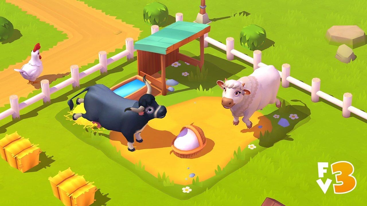 Zynga Debuts “Sneak Peek” for Upcoming Mobile FarmVille 3 Title