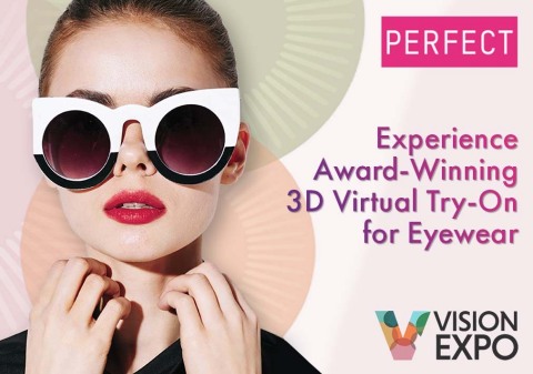 Perfect Corp. highlights award-winning 3D virtual try-on for eyewear at Vision Expo West (Photo: Business Wire)