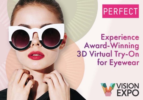 original Perfect Corp. highlights award-winning 3D virtual try-on for eyewear at Vision Expo West (Photo: Business Wire)