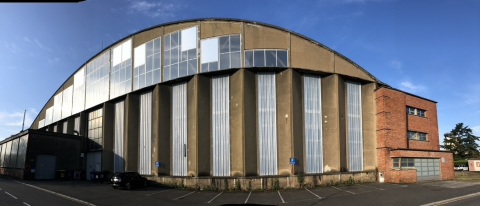 thumbnail The historic Hangar B16 at Toulouse-Blagnac Airport. (Photo: Business Wire)