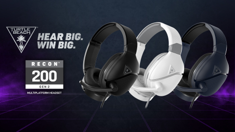 Hear Big. Win Big. The Amplified Recon 200 Gen 2 Multiplatform Gaming Headset Delivers Even More Features and Functionality for the Same $59.95 MSRP. Now Available Globally at Participating Retailers. (Graphic: Business Wire)
