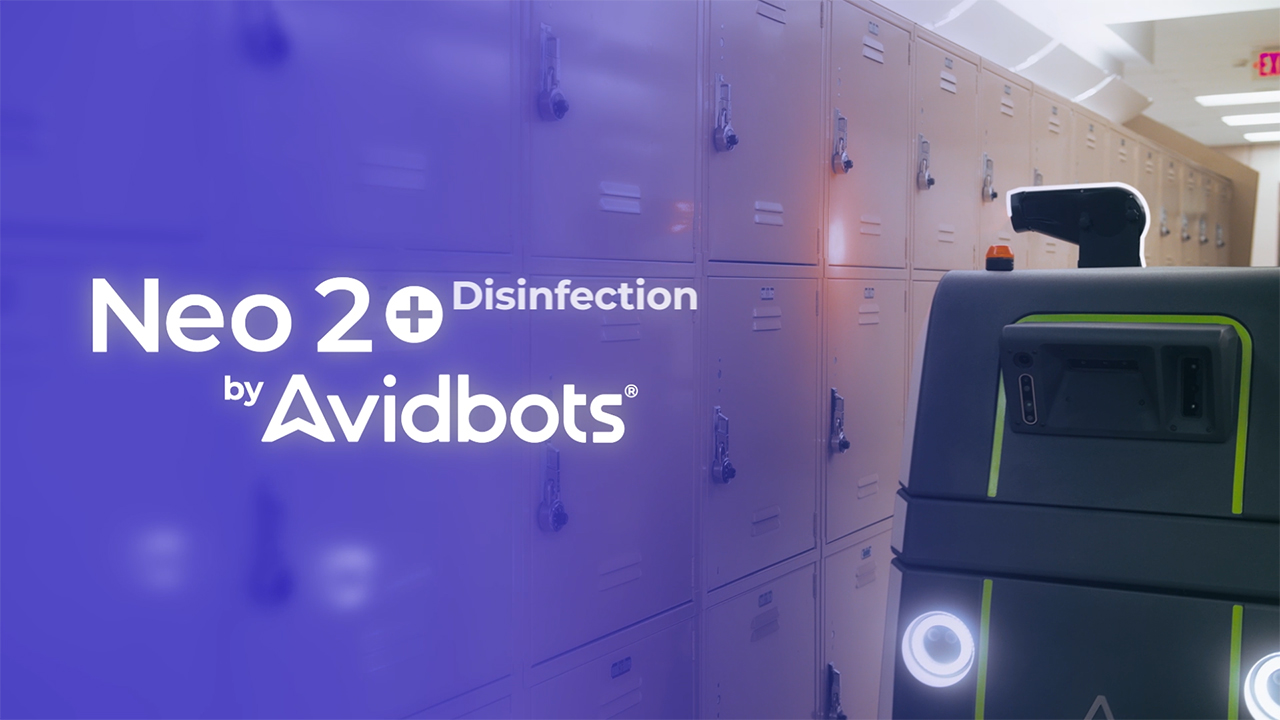 With the Disinfection Add-On, Avidbots customers can now autonomously disinfect high-touch, 3-D surfaces with Neo, in addition to floor care.