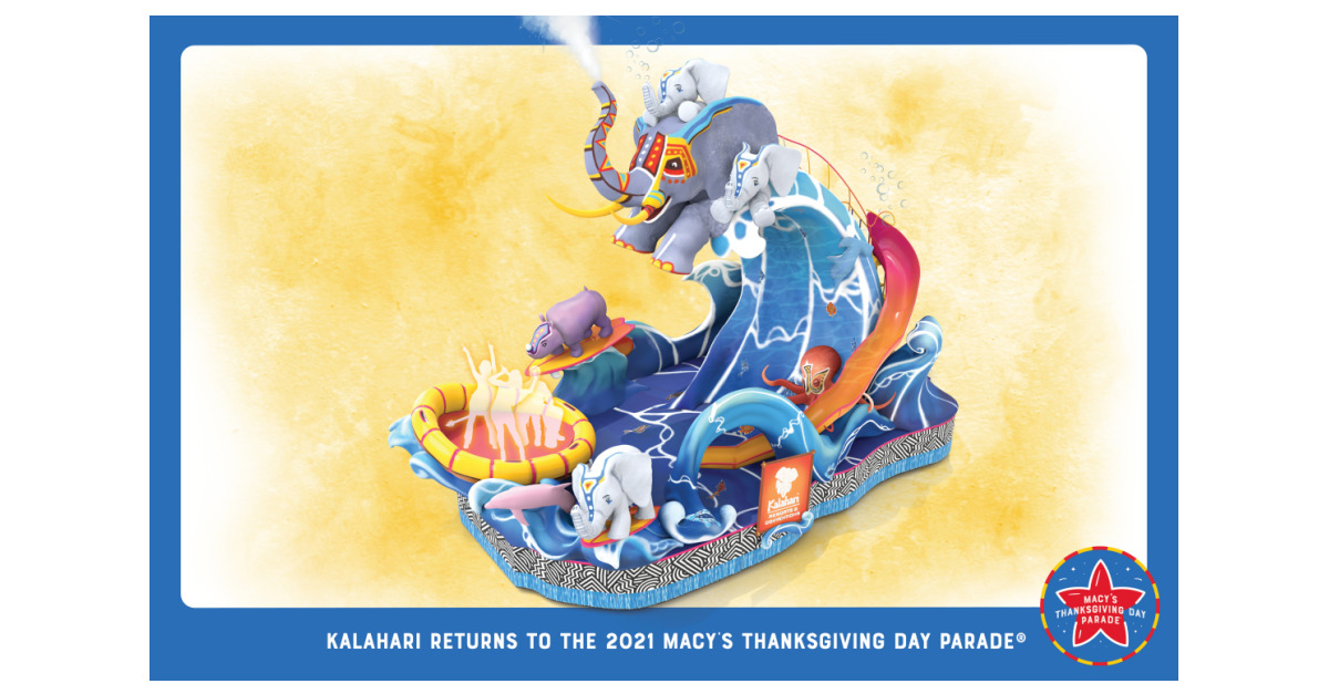 Kalahari Resorts and Conventions Makes Waves with New Float for 95th