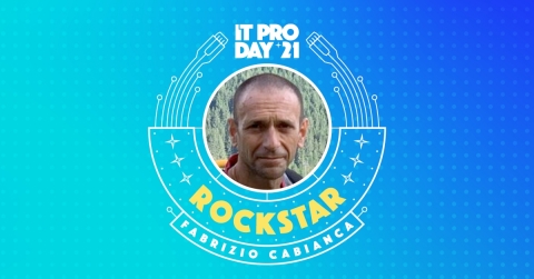 Fabrizio Cabianca, Rockstar of the Year Award Winner