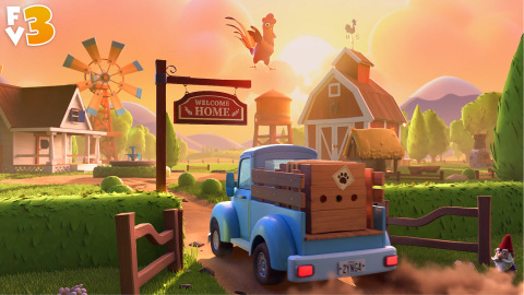 thumbnail Zynga Debuts “Sneak Peek” for Upcoming Mobile FarmVille 3 Title (Graphic: Business Wire)