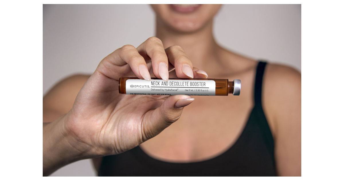 HydraFacial, A BeautyHealth Company, Launches New Neck & Décolleté Booster with Epicutis