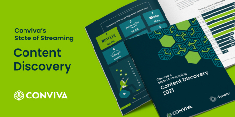original Conviva's State of Streaming Content Discovery (Graphic: Business Wire)