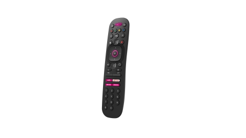 Universal Electronics Inc. (UEI) has begun providing voice-enabled remote controls to Astro, Malaysia’s leading content and consumer company, for its latest generation Ultra set-top box. The voice-enabled remote control is powered by UEI’s chip technology with Bluetooth Low Energy and Infrared control capability. The remote offers automated setup and universal control of the Ultra set-top box and connected television through UEI’s QuickSet® platform which helps facilitate self-installation. This durable and powerful remote complements Ultra’s vibrant, modern set-top box design with shortcut keys providing quick access to apps, movies and sports. (Photo: Business Wire)