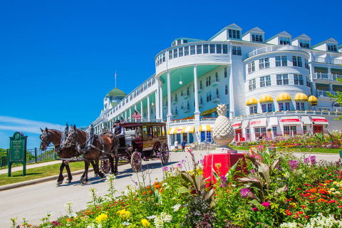 Grand Hotel on Mackinac Island, Michigan (Photo Credit: Historic Hotels of America)