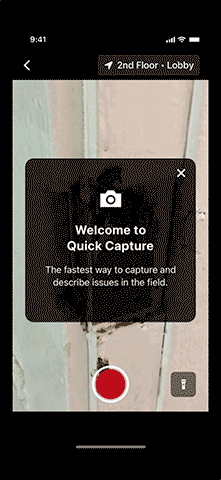 Procore Quick Capture est une technologie de saisie à commande vocale qui sera lancée en 2022. Elle permet d’automatiser et de simplifier la saisie de données sur le terrain en « disant » à Procore ce qu’il doit saisir. (Photo: Business Wire)