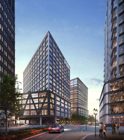 Render of 400 Summer Street in Boston’s Seaport neighborhood. Image courtesy of WS Development.