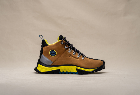 original Timberland Men’s GreenStride™ Solar Ridge Waterproof Hikers (Photo: Business Wire)