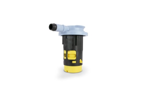 original Eaton’s new zero-leak Compact Combo Valve safely vents harmful evaporative fuel vapors in a tank by stacking a Fill Limit Vent Valve (FLVV) and a new Zero-Leak Grade Vent Valve (GVV). (Photo: Business Wire)