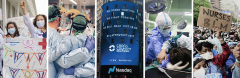 original Cross Country Healthcare Corporate Social Responsibility report highlights the support provided to a nation in crisis (Photo: Business Wire)