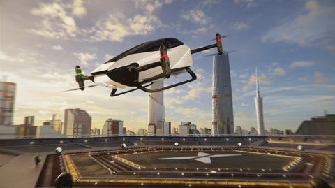 XPeng X2 flying vehicle (Photo: Business Wire)