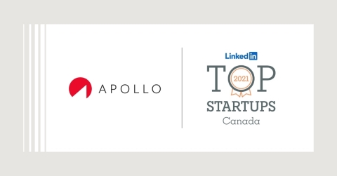 original APOLLO Insurance Named to LinkedIn’s 2021 Top Canadian Startups List (Graphic: Business Wire)