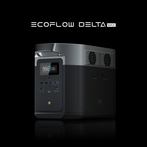 EcoFlow Launches DELTA Max, a Two-Day Home Backup Power Station (Photo: Business Wire)