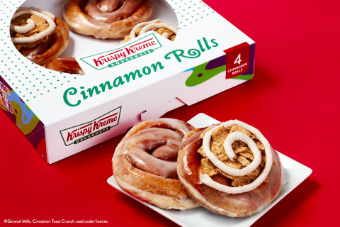 Fans can enjoy two cinnamon rolls like never before, including one topped with Cinnamon Toast Crunch, beginning Sept. 27 (Photo: Business Wire)