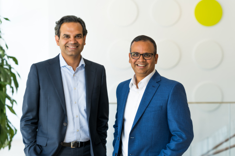 Medidata co-CEOs Sastry Chilukuri and Rama Kondru (l, r) (Photo: Business Wire)