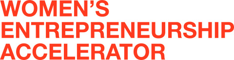女性起業家アクセラレーターのロゴ（画像：WEA）