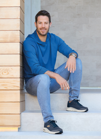 Skechers ambassador Jamie Redknapp in his Skechers Arch Fit campaign. (Photo: Business Wire)
