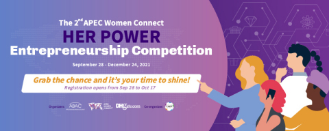 The 2nd APEC Women Connect "Her Power" Entrepreneurship Competition kicks off today and is open for registration. (Photo: Business Wire)