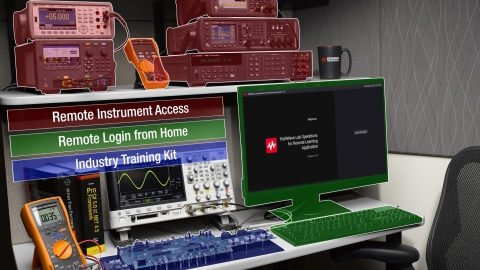 Keysight's remote access lab solution for online learning offers remote setup of basic instrument lab to accelerate an educator's teaching experience and advance a student's learning experience. (Photo: Business Wire)