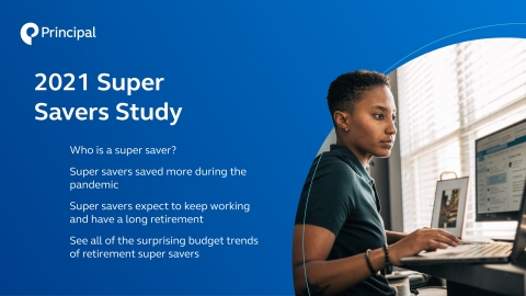 Principal releases annual research unearthing trends of top retirement savers in Gen X, Y, and Z. (Photo: Business Wire)