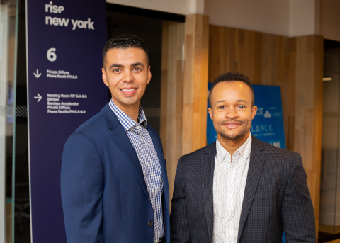 Montes and Romain founders of PROFIT, the first online bank for minority business owners that does bookkeeping and accounting for free. It also gives back by providing each member a 0% interest revolving line of credit. (Photo: Business Wire)