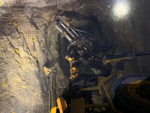 Drilling at Bolivar Mine (Photo: Business Wire)
