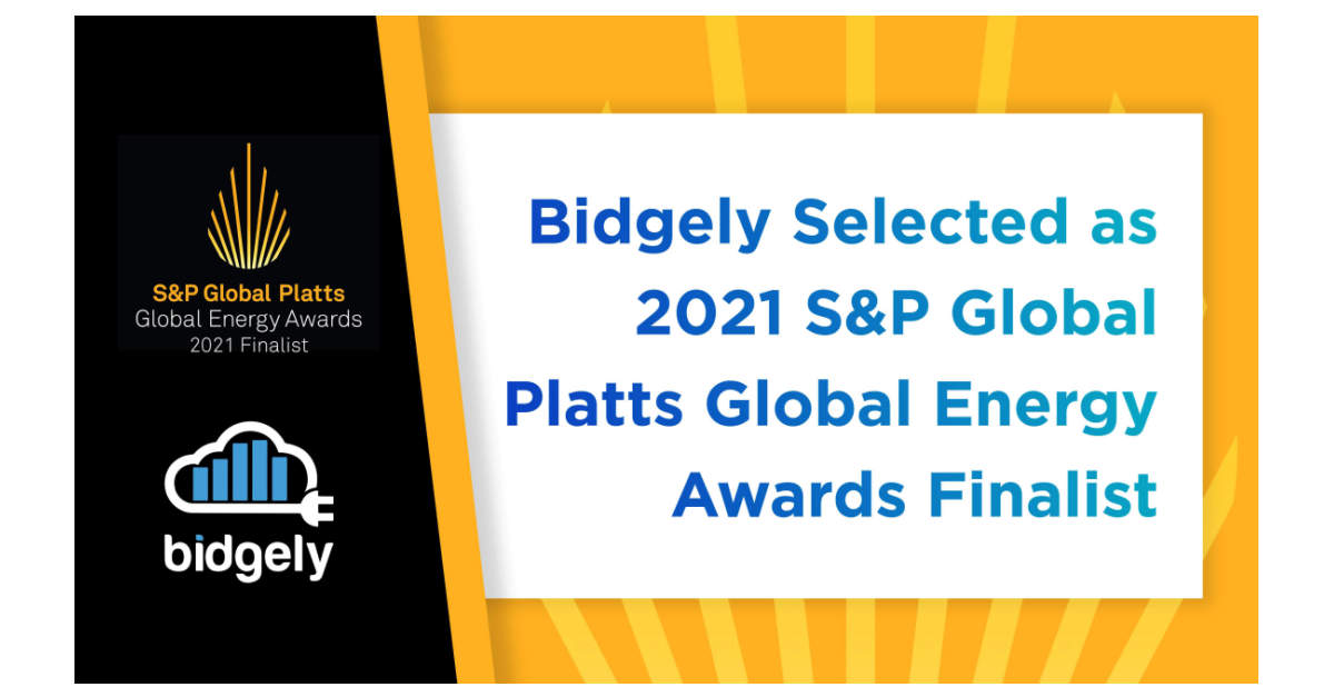 Bidgely Selected as 2021 S&P Global Platts Global Energy Awards