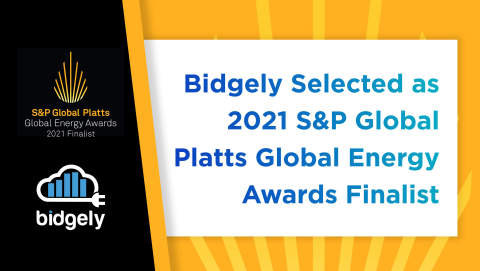 Bidgely named finalist in S&P Global Platts Global Energy Awards for successful deployment of AI solutions with global utilities. (Graphic: Business Wire)