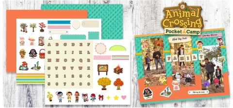 Redeem your My Nintendo Platinum Points* for the Animal Crossing: Pocket Camp - Autumn Scrapbook Kit today. (Graphic: Business Wire)