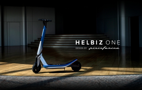 ‘Helbiz One’ E-Scooter Designed by Pininfarina Now Available for Pre-Order (Photo: Business Wire)