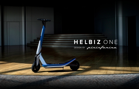 original ‘Helbiz One’ E-Scooter Designed by Pininfarina Now Available for Pre-Order (Photo: Business Wire)