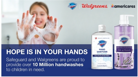 Safeguard Hand Soap and Walgreens Collaborate with Americares to Bring 10 Million Handwashes to Communities in Need (Photo: Business Wire).