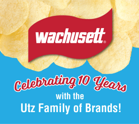Wachusett Brand celebrates 10 years with Utz Brands, Inc. Source: Utz Brands, Inc.