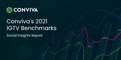 thumbnail Conviva's 2021 IGTV Benchmarks - Social Insights Report (Graphic: Business Wire)