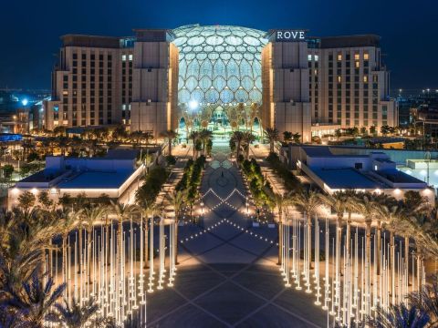 Expo 2020 Dubai's only on-site hotel - Rove Expo 2020 (Photo: AETOSWire)